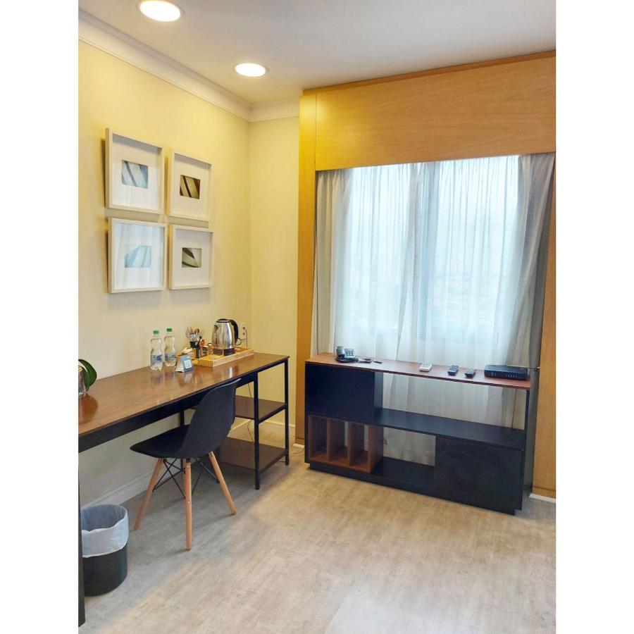 Flat Duplo Suite Congonhas Aeroporto 1008 圣保罗 外观 照片